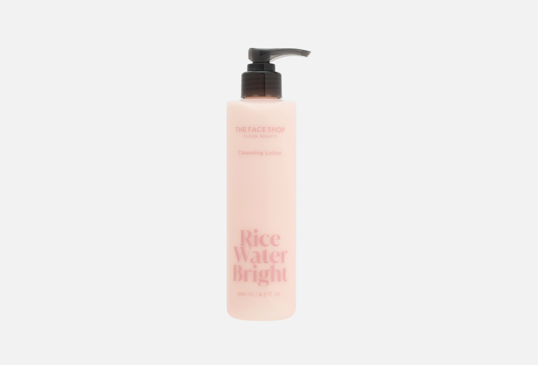 THE FACE SHOP Brightening Face Cleansing Lotion rice water bright