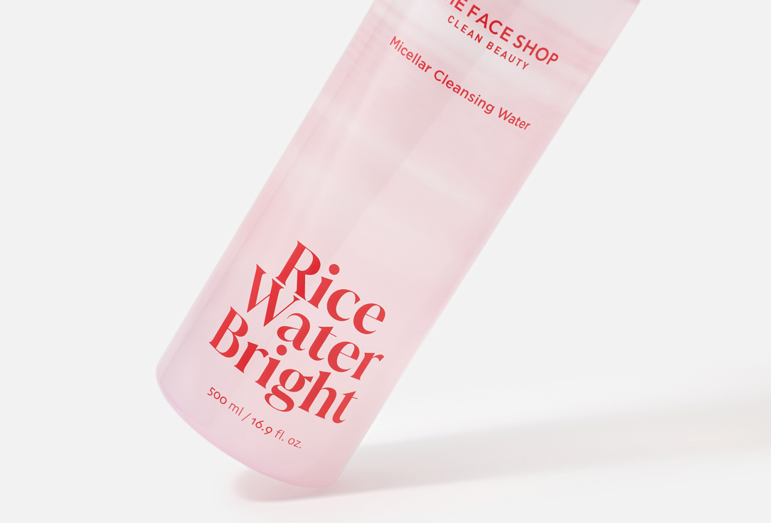 THE FACE SHOP micellar cleansing water rice water bright