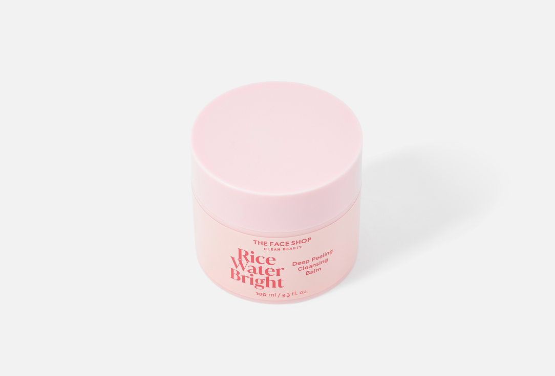 THE FACE SHOP Exfoliating face cleansing balm rice water bright