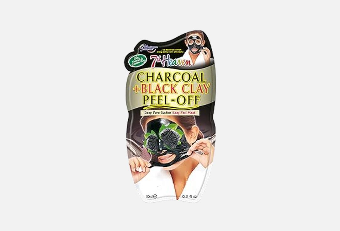 7th Heaven Purifying Peel-Off Face Mask Charcoal + Black Clay Mask 10 ml 7th Heaven Purifying Peel-Off Face Mask Charcoal + Black Clay Mask