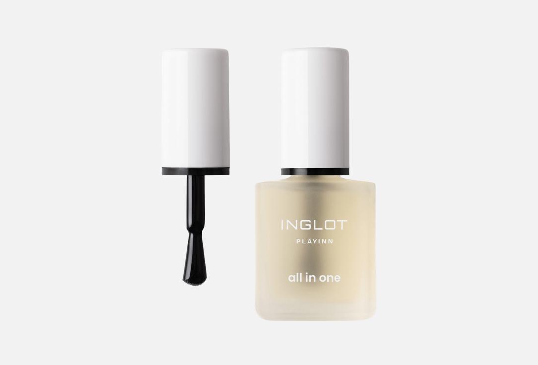 Inglot Transparent multi-purpose nail polish PlayInn All In One Transparent Nail Polish 19 1 pcs Inglot Transparent multi-purpose nail polish PlayInn All In One Transparent Nail Polish