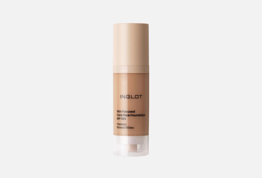 Inglot High-protection hydrating liquid foundation SPF 50+ Skin Focused Care Face Foundation