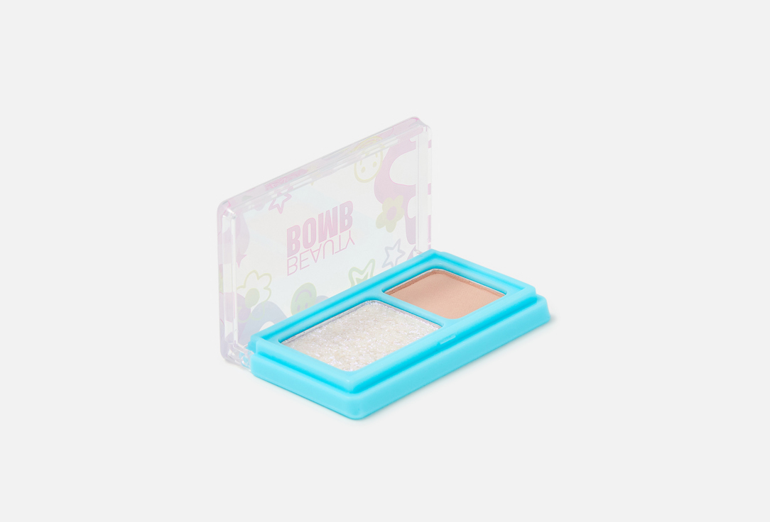 Beauty Bomb DUAL SOLID MATTE SPARKLING EYESHADOW PALETTE Double