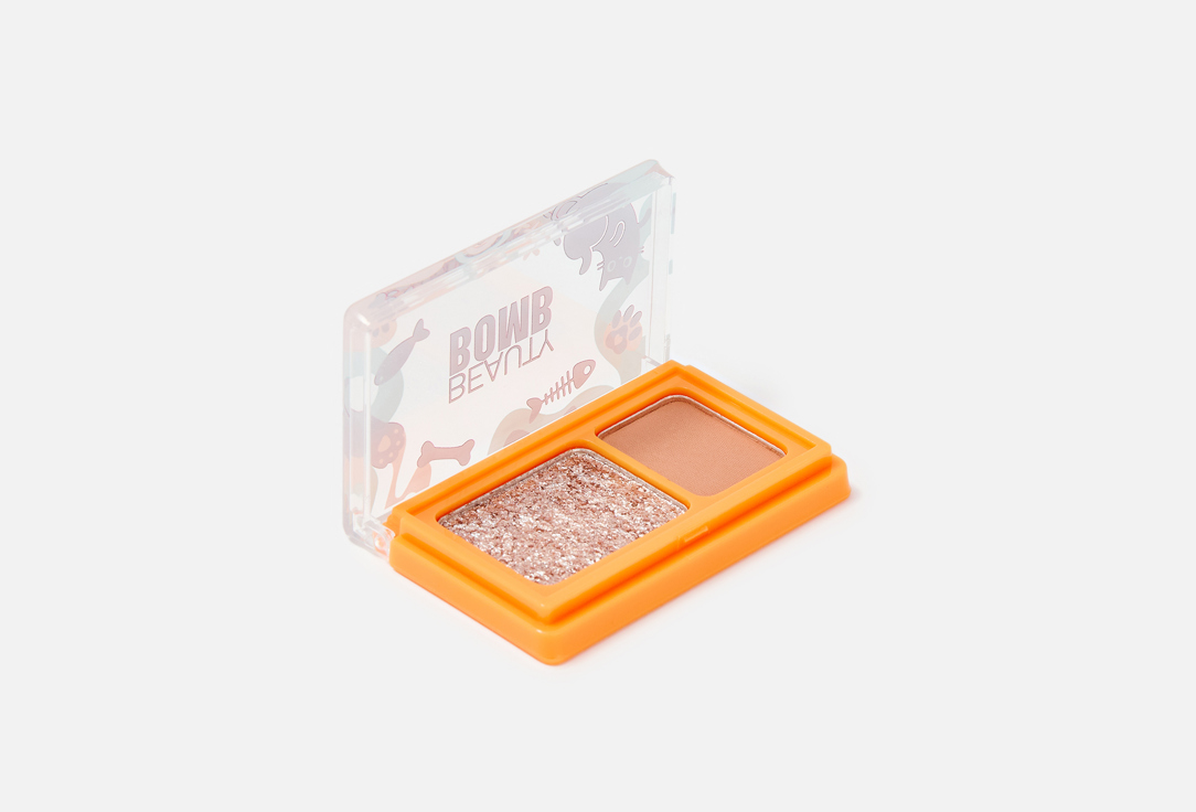 Beauty Bomb DUAL SOLID MATTE SPARKLING EYESHADOW PALETTE Double 03 3.4 g Beauty Bomb DUAL SOLID MATTE SPARKLING EYESHADOW PALETTE Double