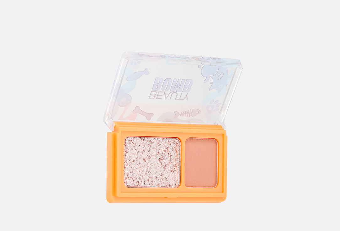 Beauty Bomb DUAL SOLID MATTE SPARKLING EYESHADOW PALETTE Double 03 3.4 g Beauty Bomb DUAL SOLID MATTE SPARKLING EYESHADOW PALETTE Double