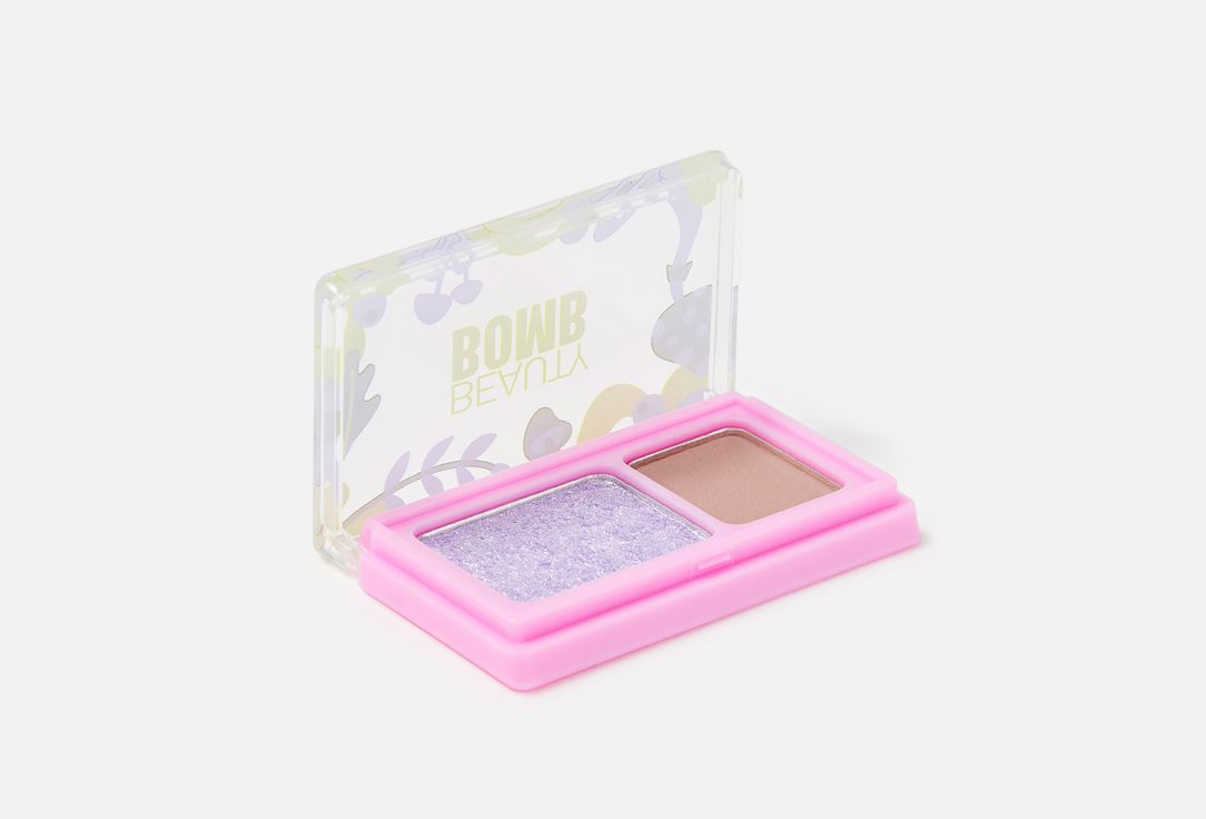 Beauty Bomb DUAL SOLID MATTE SPARKLING EYESHADOW PALETTE Double 04 3.4 g Beauty Bomb DUAL SOLID MATTE SPARKLING EYESHADOW PALETTE Double