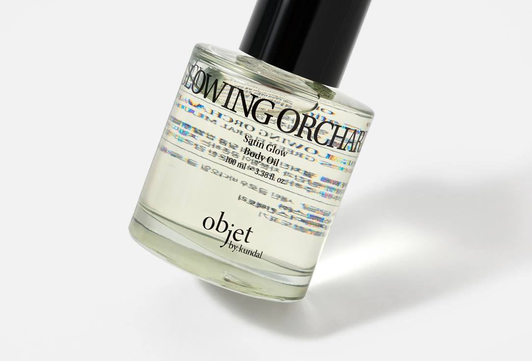 Objet by Kundal Hydrating body oil Glowing Orchard