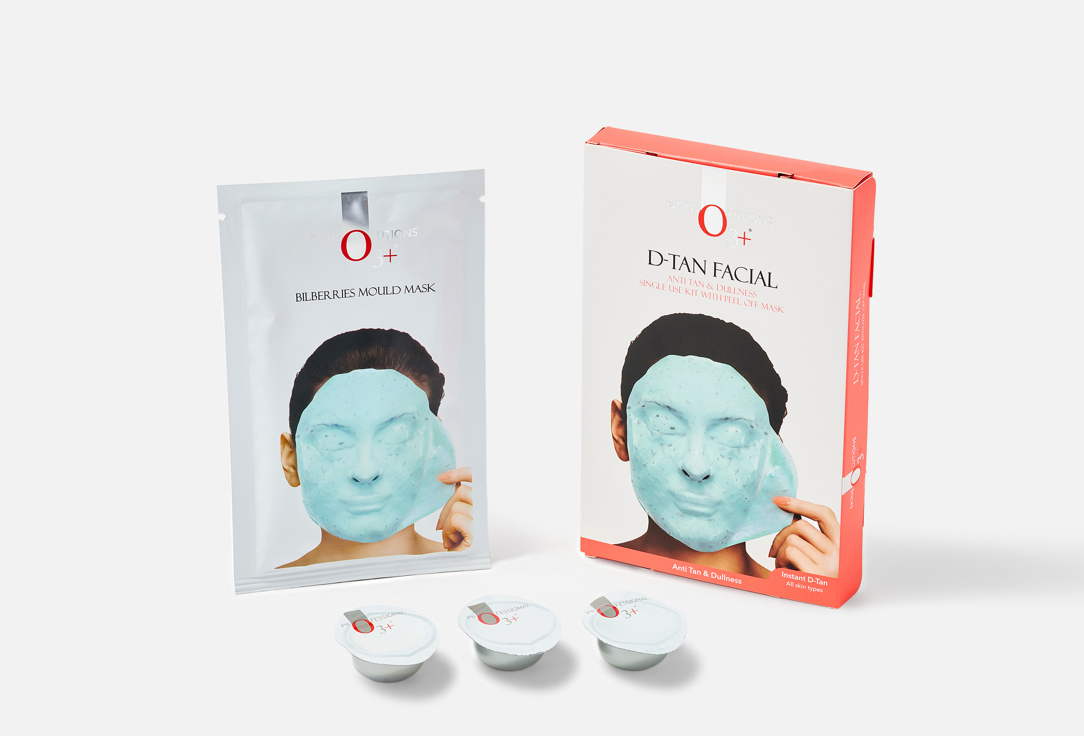 O3+ набор для лица против пигментации D-TAN Facial Single Dose Kit 5 шт O3+ набор для лица против пигментации D-TAN Facial Single Dose Kit