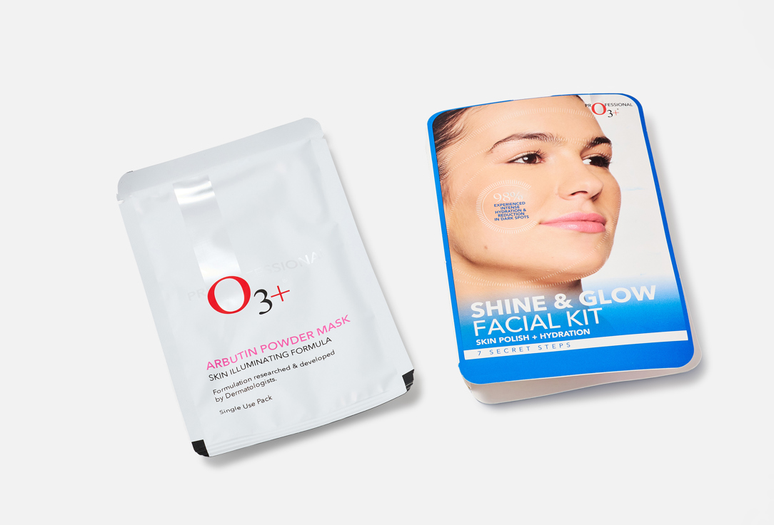 O3+ Набор для сияющего ухода за лицом Shine & Glow Kit Single