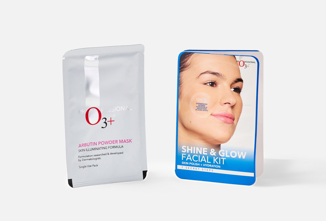 O3+ Набор для сияющего ухода за лицом Shine & Glow Kit Single