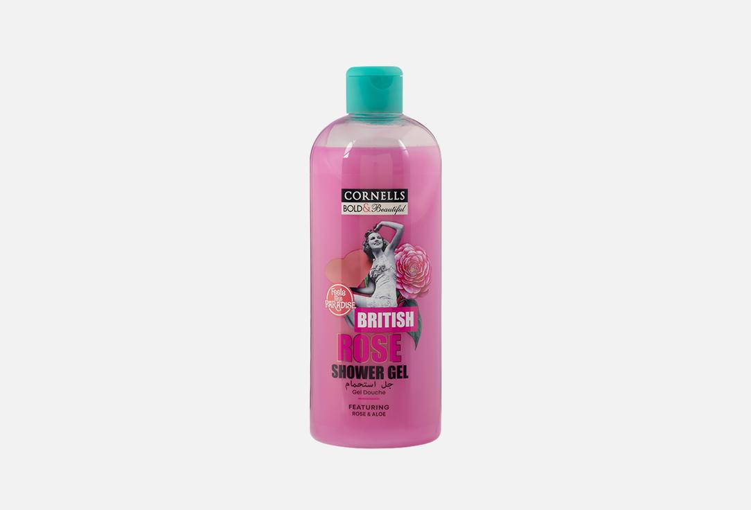 CORNELLS scented shower gel BRITISH ROSE SHOWER