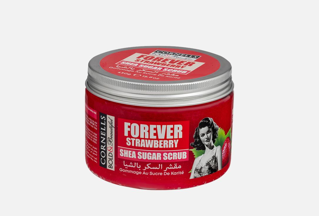 CORNELLS Exfoliating body scrub FOREVER STRAWBERRY