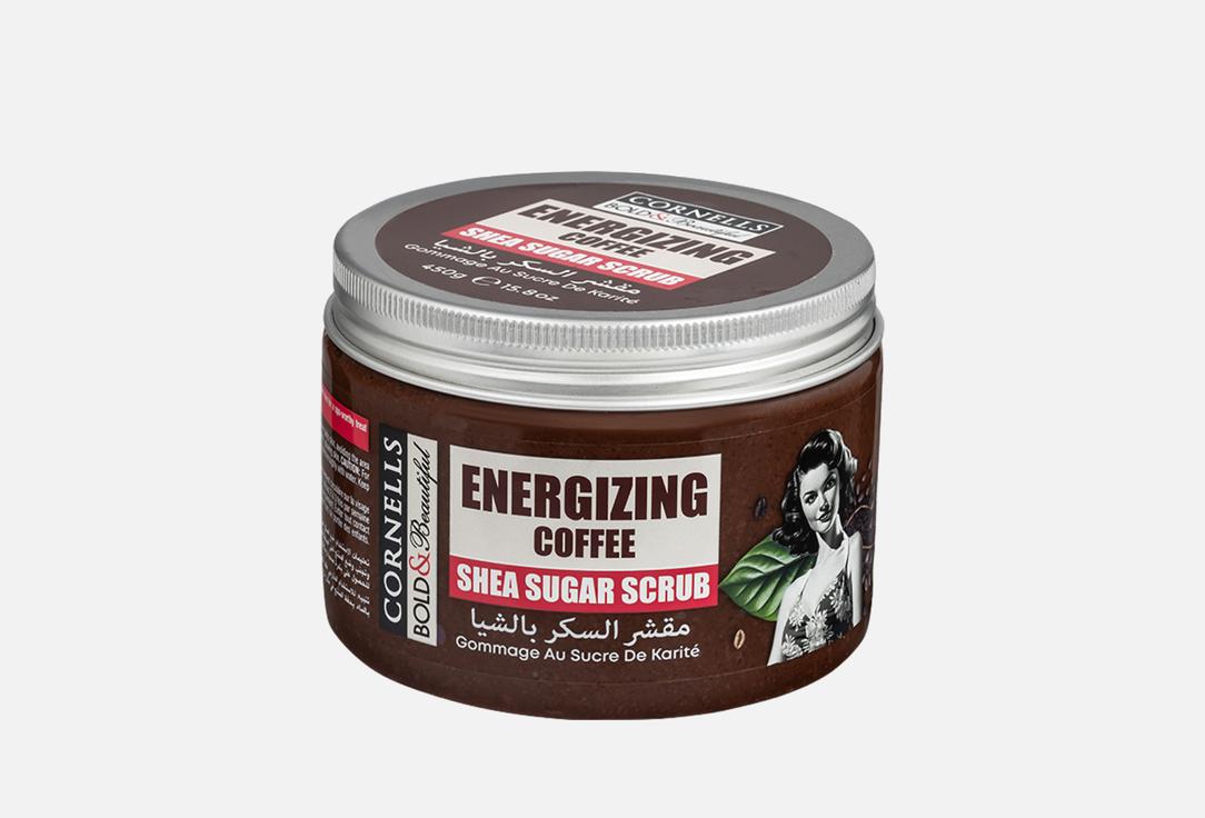 CORNELLS Energizing body scrub ENERGIZING COFFE SHEA 450 ml CORNELLS Energizing body scrub ENERGIZING COFFE SHEA