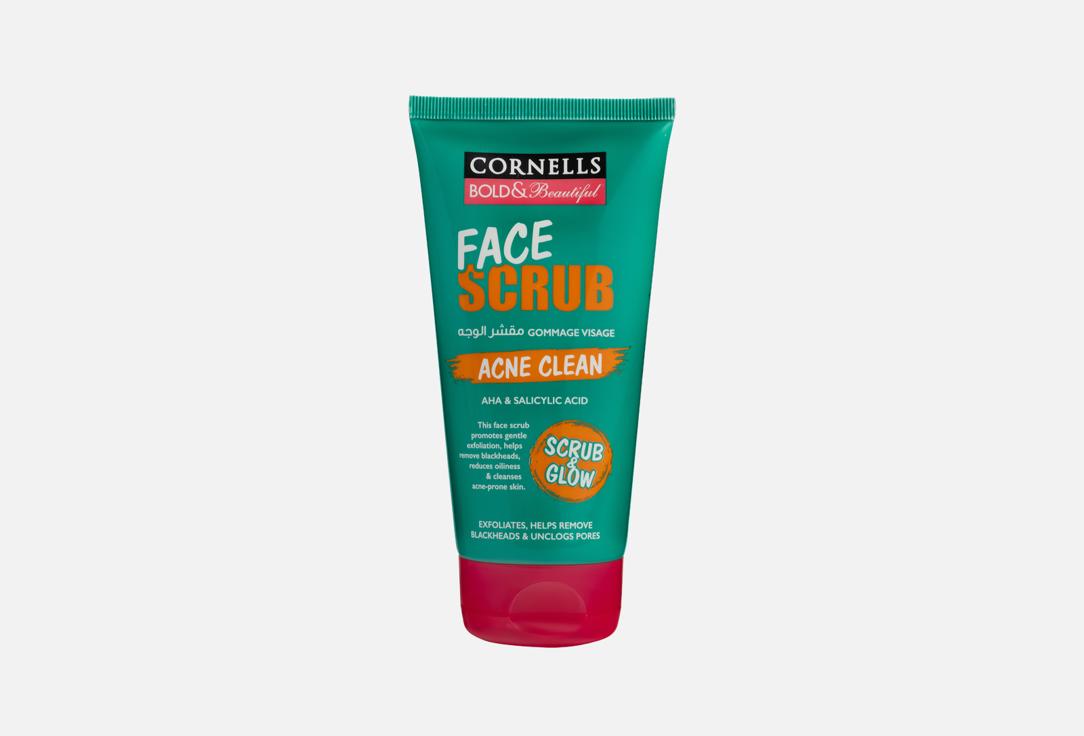 CORNELLS Exfoliating daily face scrub ACNE CLEAN 150 ml CORNELLS Exfoliating daily face scrub ACNE CLEAN