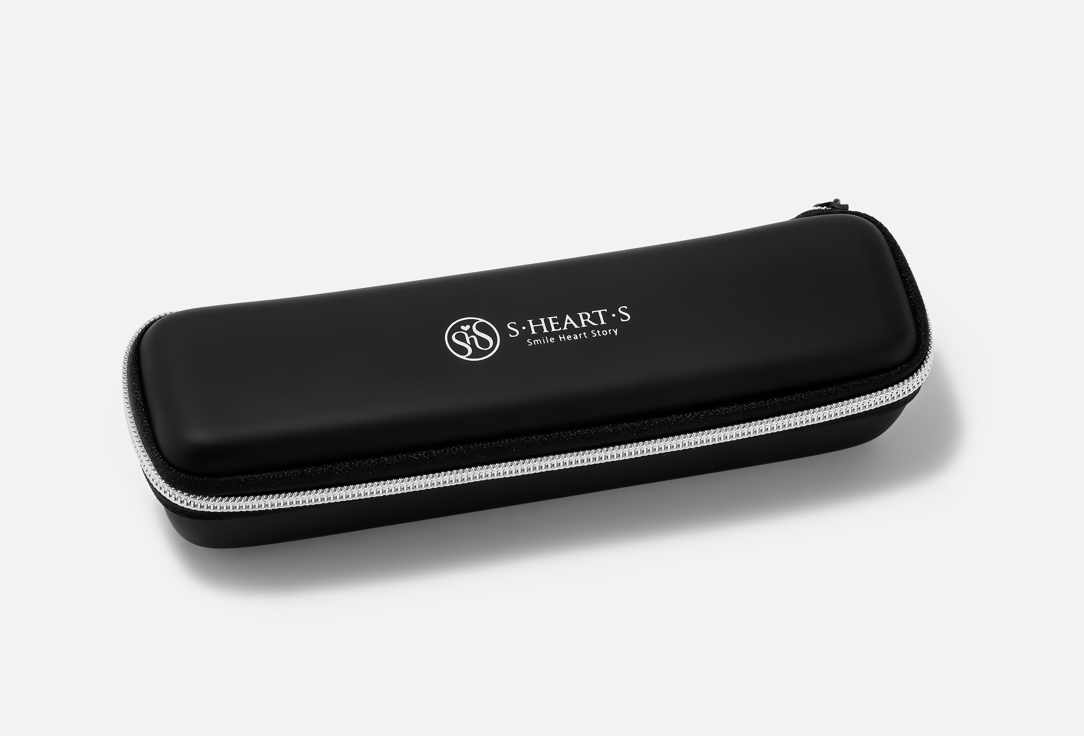 S-Heart-S Scalp Brush Case Long Brush Zipper Case Black 1 pcs S-Heart-S Scalp Brush Case Long Brush Zipper Case