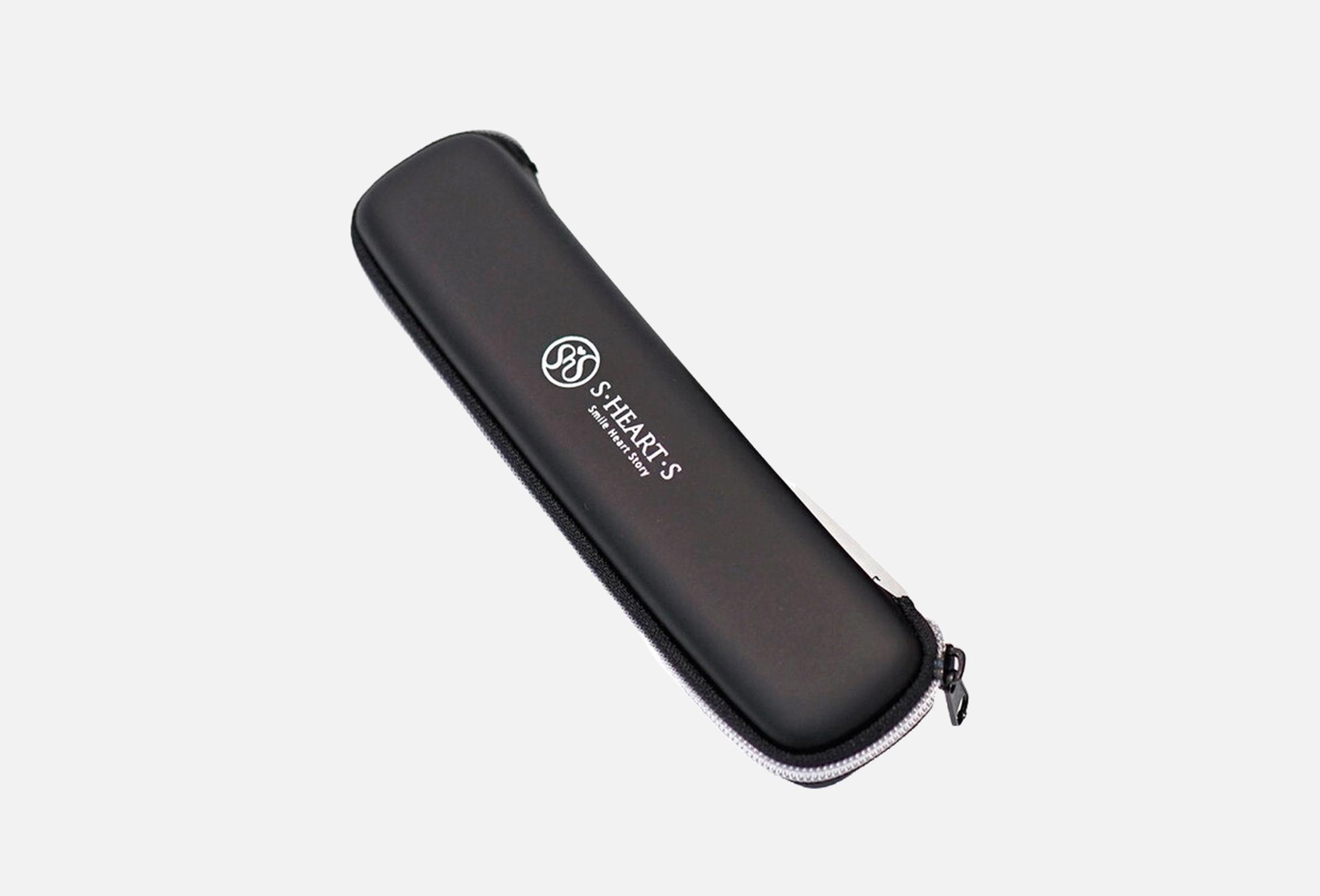Long Brush Zipper Case 1 Black