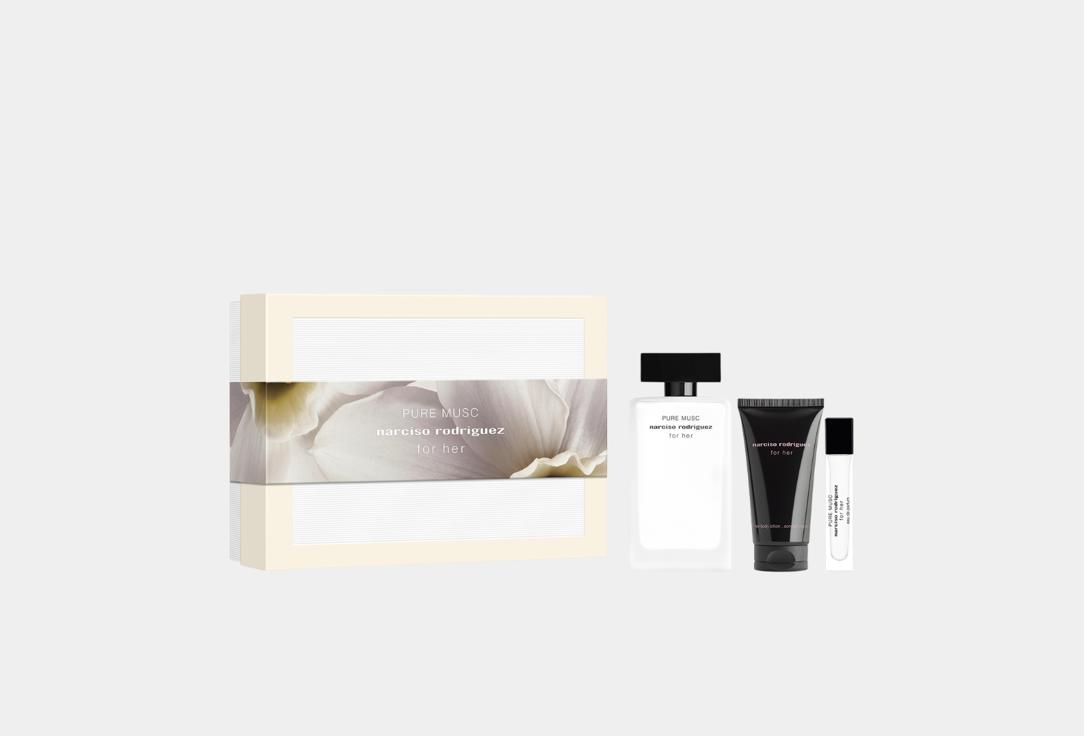 Narciso Rodriguez Eau de Parfum Set for her pure musc