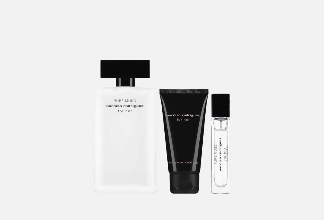 Narciso Rodriguez Eau de Parfum Set for her pure musc