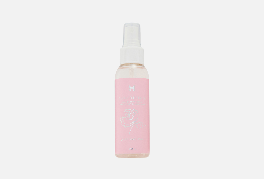 Manly PRO Antibacterial makeup brush cleansing spray Tender Petals