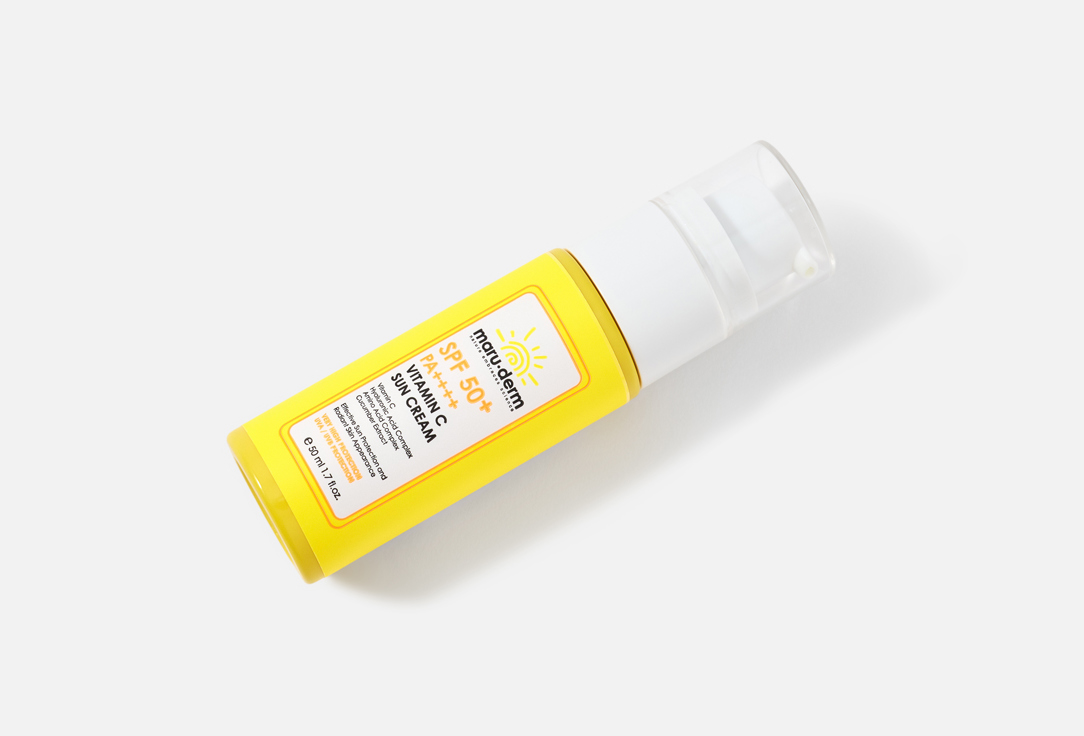 Maru.derm Brightening face cream SPF 50+ Vitamin C Sun Cream 50 ml Maru.derm Brightening face cream SPF 50+ Vitamin C Sun Cream