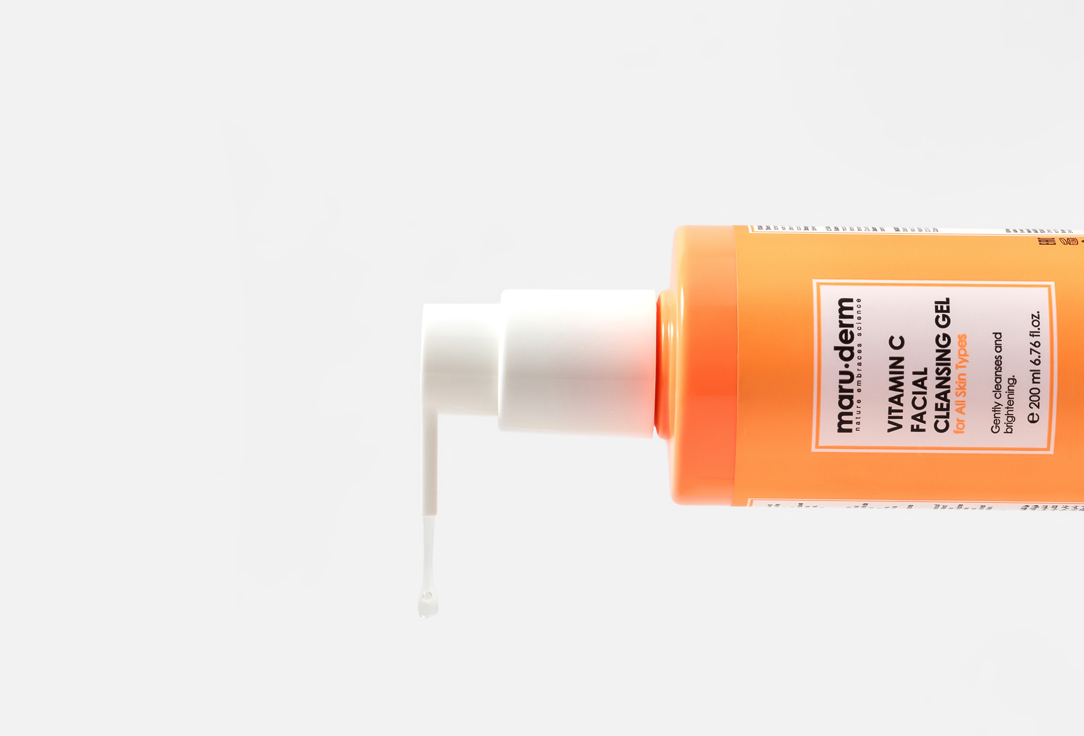 Maru.derm Brightening face cleansing gel Vitamin C Facial Cleansing Gel 200 ml Maru.derm Brightening face cleansing gel Vitamin C Facial Cleansing Gel