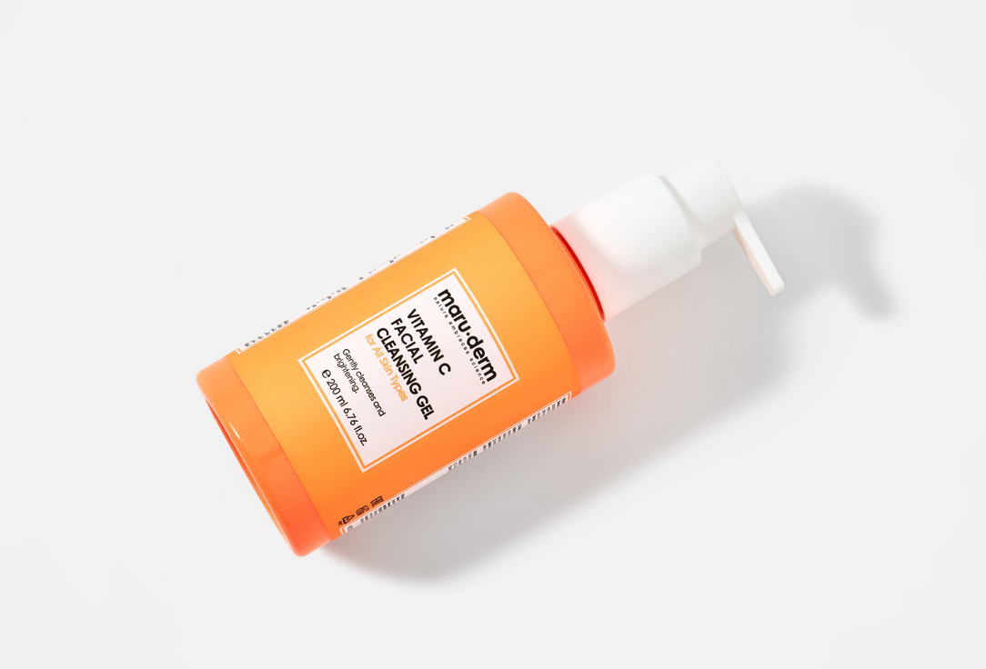 Maru.derm Brightening face cleansing gel Vitamin C Facial Cleansing Gel 200 ml Maru.derm Brightening face cleansing gel Vitamin C Facial Cleansing Gel
