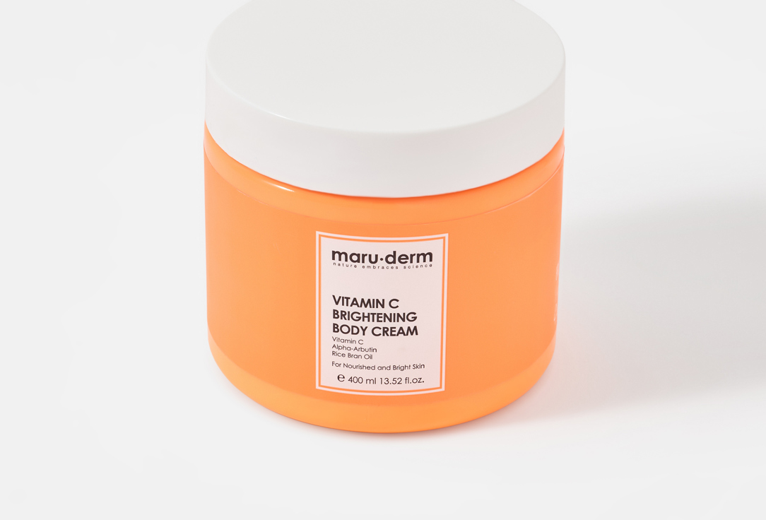 Maru.derm Осветляющий и увлажняющий крем для тела Vitamin C Brightening Body Cream