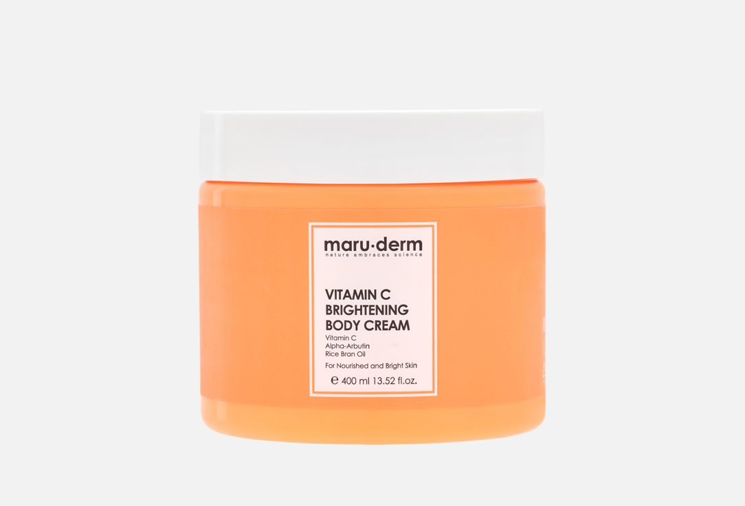 Maru.derm Осветляющий и увлажняющий крем для тела Vitamin C Brightening Body Cream