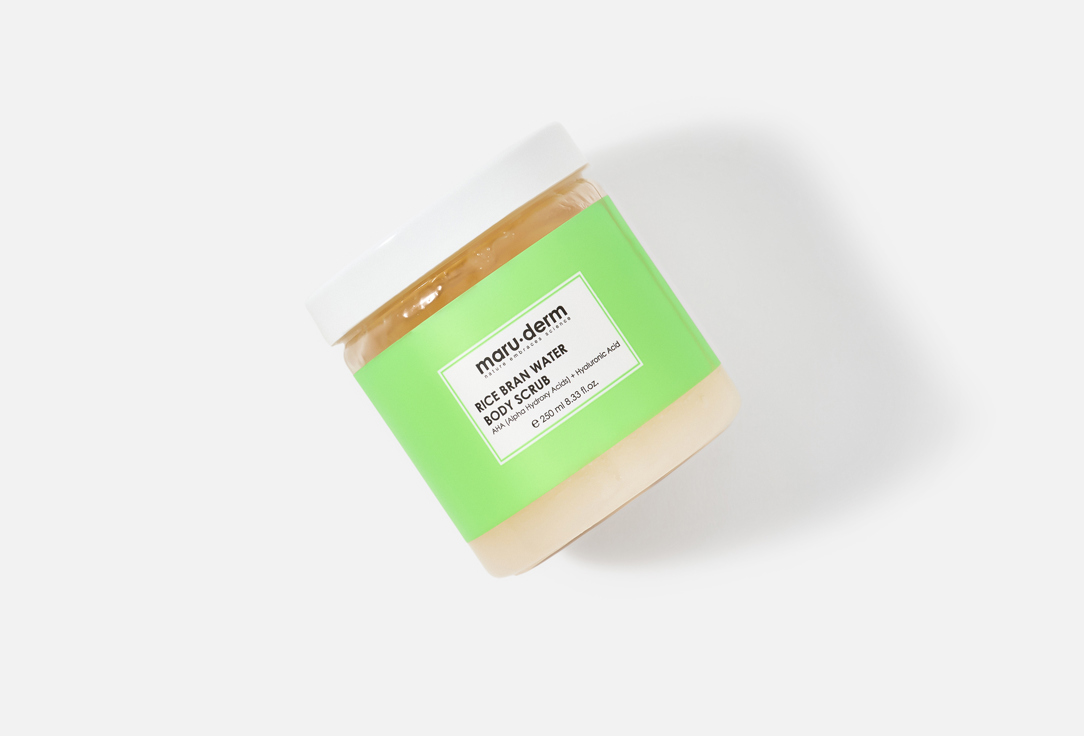 Maru.derm Exfoliating & Hydrating Body Scrub Rice Bran Water Body Scrub