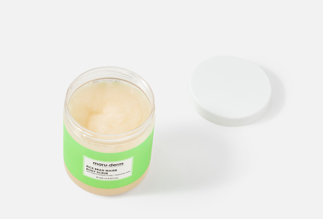Maru.derm Exfoliating & Hydrating Body Scrub Rice Bran Water Body Scrub
