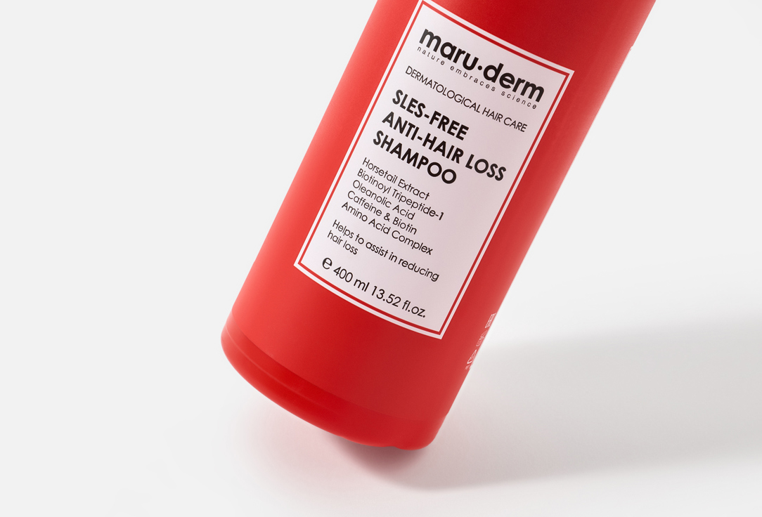 Maru.derm Strengthening Shampoo Sles-Free Anti-Hair Loss Shampoo