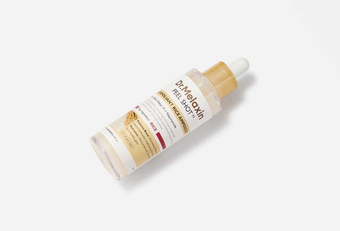 Dr. MELAXIN Сыворотка для лица PEEL SHOT EXFOLIATING WHITE RICE 80 мл Dr. MELAXIN Сыворотка для лица PEEL SHOT EXFOLIATING WHITE RICE
