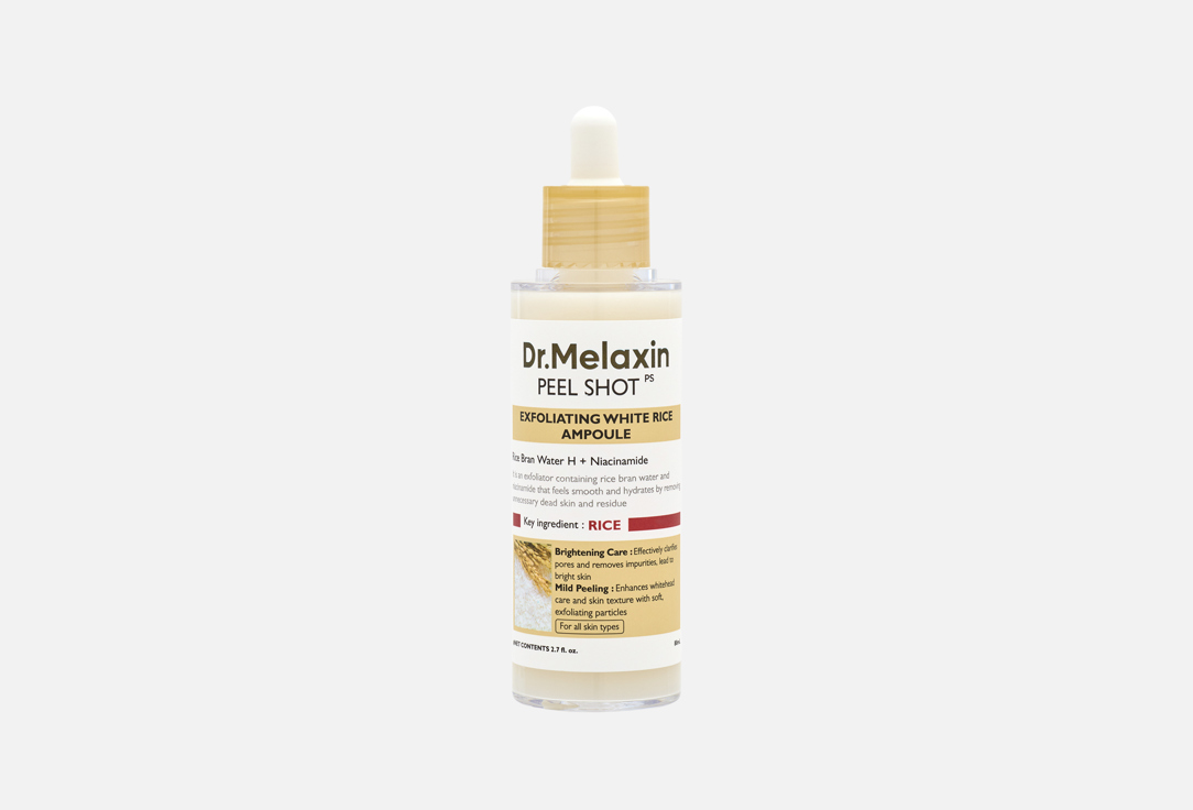Dr. MELAXIN facial ampoule Peel Shot Exfoliating White