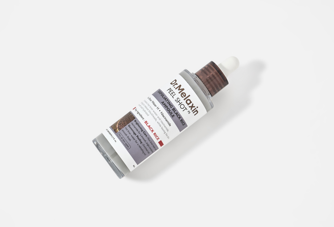 Dr. MELAXIN facial ampoule Peel Shot Exfoliating Black