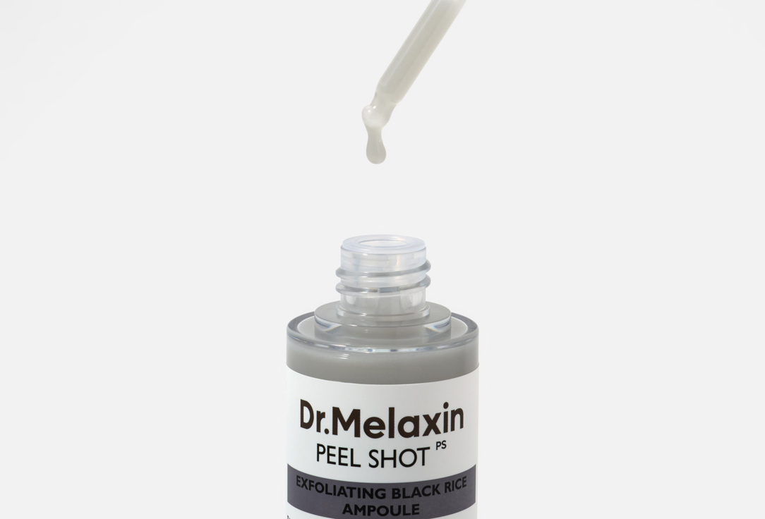 Dr. MELAXIN facial ampoule Peel Shot Exfoliating Black