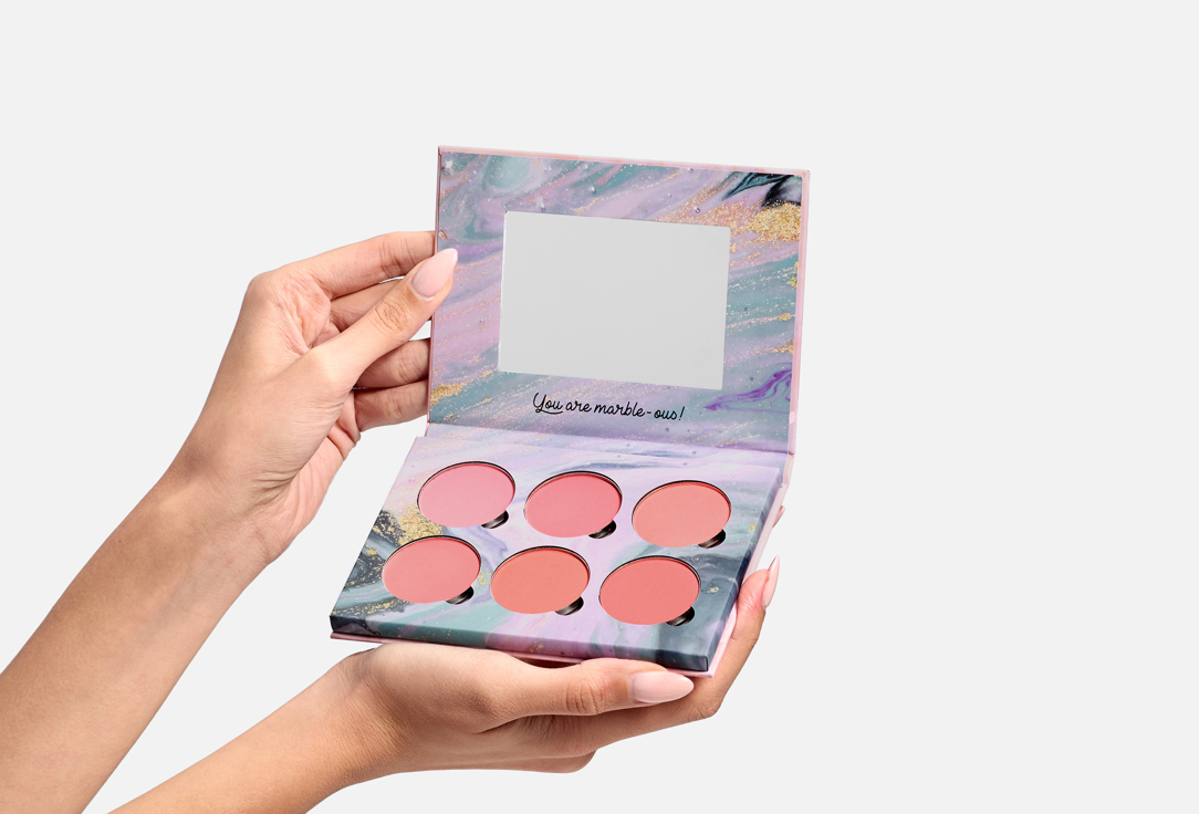 SENSI Blush Palette The Marble Effect