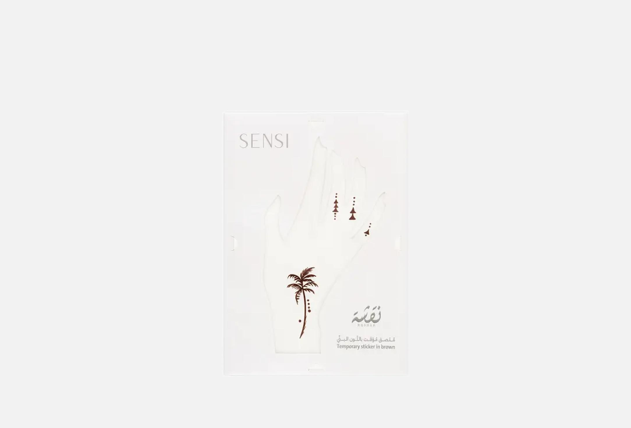 Henna Temporary Tattoo 1 7, Brown