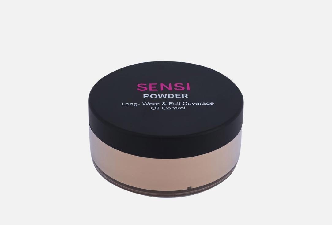 SENSI Рассыпчатая фиксирующая пудра для лица Powder