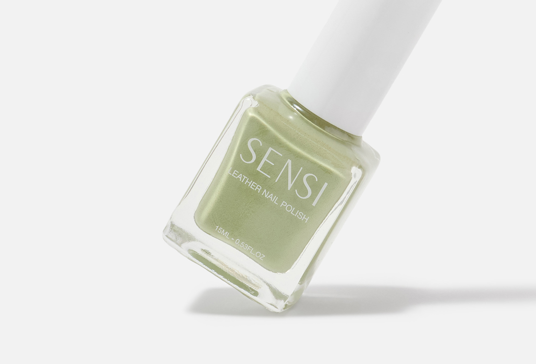 SENSI Матовый лак для ногтей с текстурным эффектом Leather Nail Polish 06 15 мл SENSI Матовый лак для ногтей с текстурным эффектом Leather Nail Polish