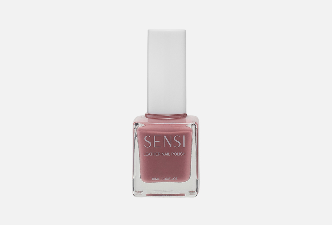 SENSI Матовый лак для ногтей с текстурным эффектом Leather Nail Polish