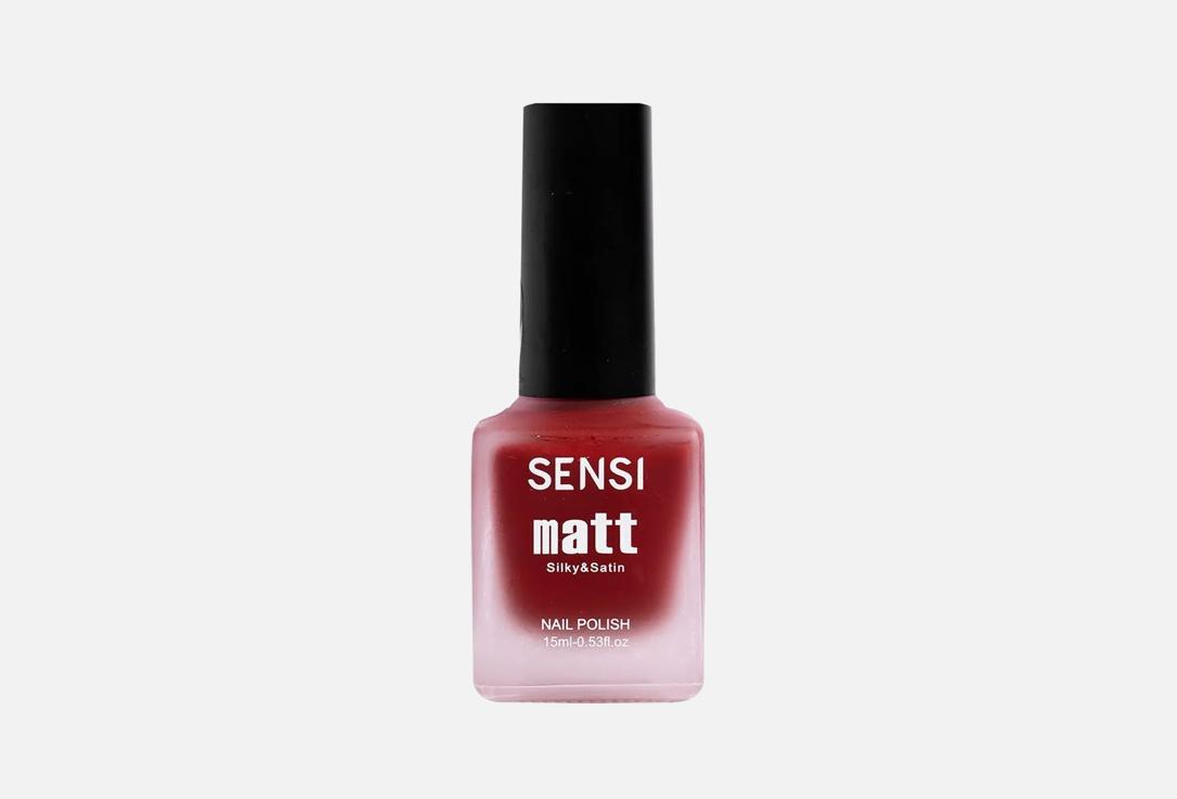 SENSI Matte Nail Polish Matt 65 15 ml SENSI Matte Nail Polish Matt