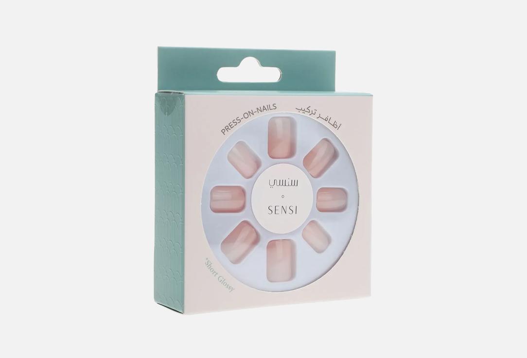 SENSI False Nails Set Short Glossy