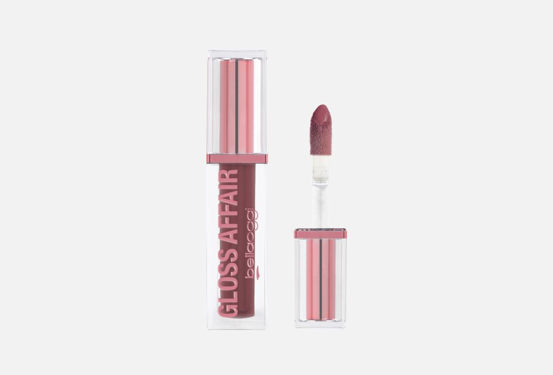 BELLAOGGI moisturizing lip gloss Gloss Affair 002, Toffee Rose 5 ml BELLAOGGI moisturizing lip gloss Gloss Affair