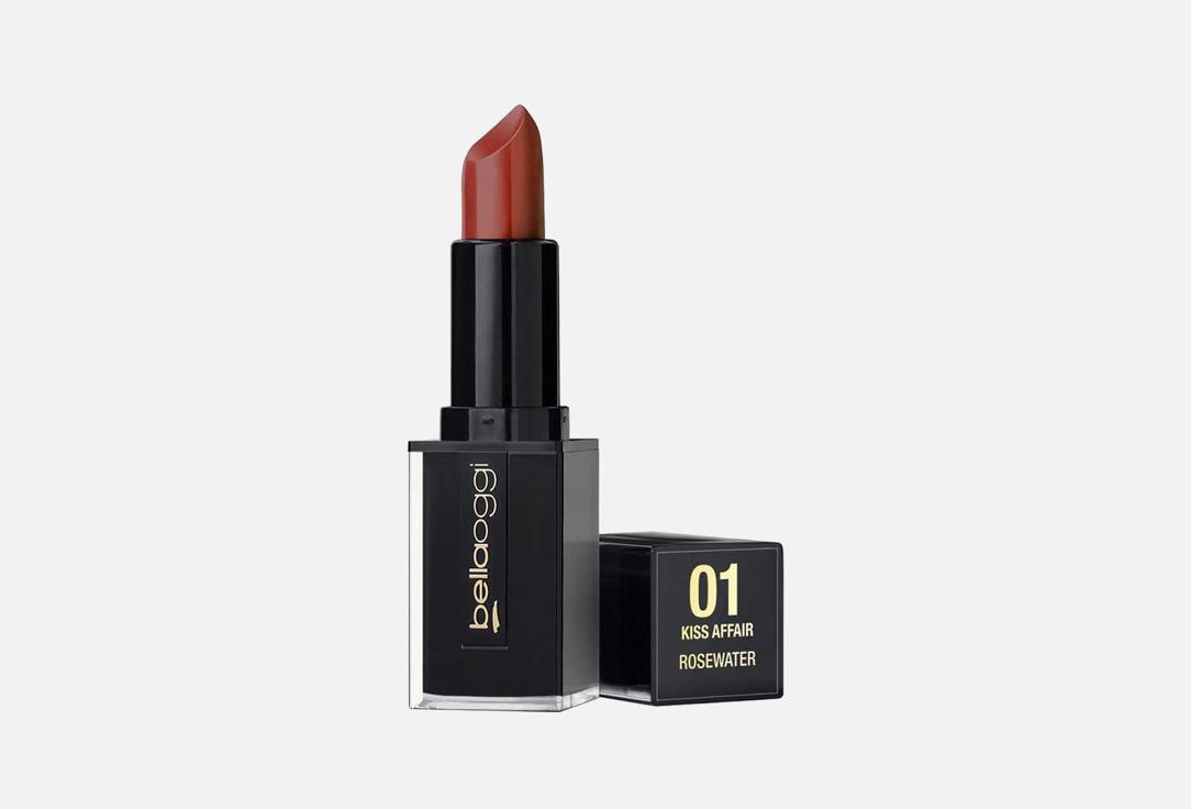 BELLAOGGI Creamy satin finish lipstick Kiss Affair 001, Rose water 3.5 g BELLAOGGI Creamy satin finish lipstick Kiss Affair