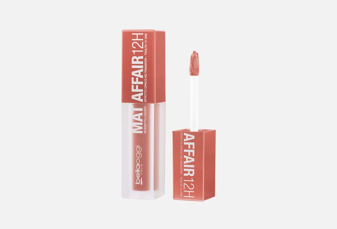 BELLAOGGI Long-lasting matte liquid lipstick Mat Affair 12H 001, Whisper 4.5 ml BELLAOGGI Long-lasting matte liquid lipstick Mat Affair 12H