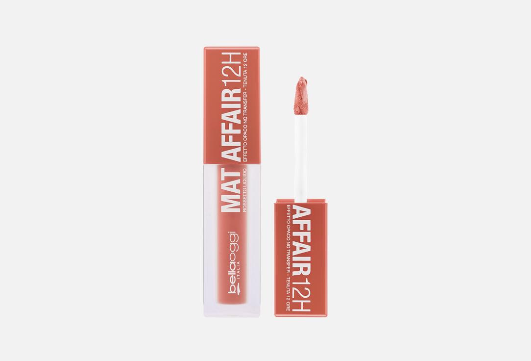 BELLAOGGI Long-lasting matte liquid lipstick Mat Affair 12H 001, Whisper 4.5 ml BELLAOGGI Long-lasting matte liquid lipstick Mat Affair 12H