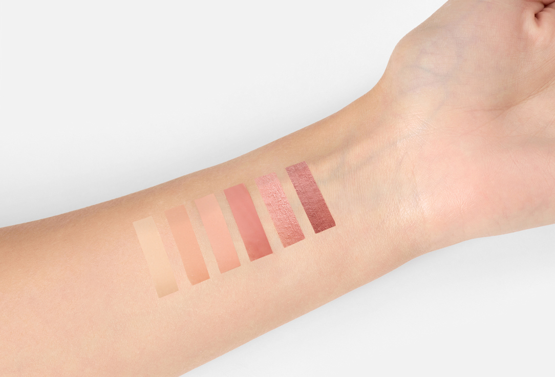 Judydoll Creamy lip & face palette 6-Color Multi-Use Lip Palette