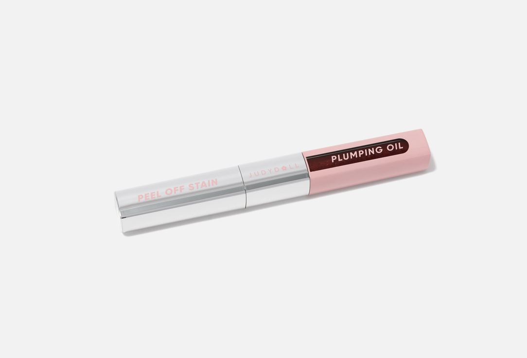 Judydoll 2-in-1 peel-off lip stain & lip gloss Peel Off Stain Plumping Oil Duo