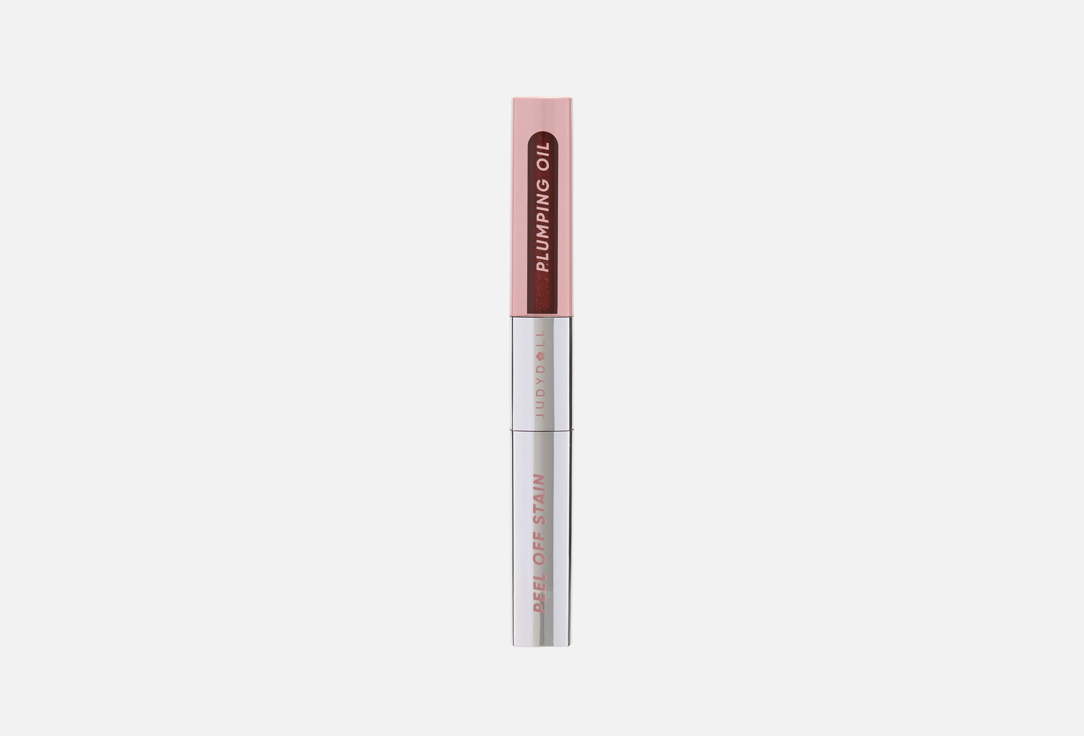 Judydoll 2-in-1 peel-off lip stain & lip gloss Peel Off Stain Plumping Oil Duo