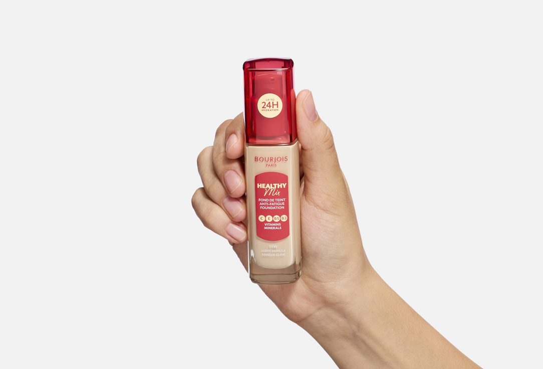Bourjois Hydrating luminous foundation Healthy Mix 53W, Light Vanilla 30 ml Bourjois Hydrating luminous foundation Healthy Mix